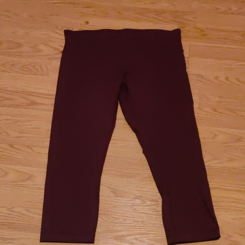 lululemon athletica Burgundy Leggings
